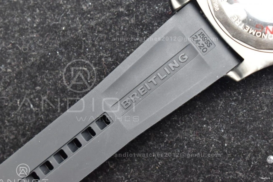 A Black Dial Black 1171 1:1 Superocean Black Best On Edition TF Automatic Strap 44 Rubber Bezel BestValue 0713